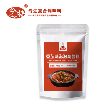 番茄味泡泡鸡酱料